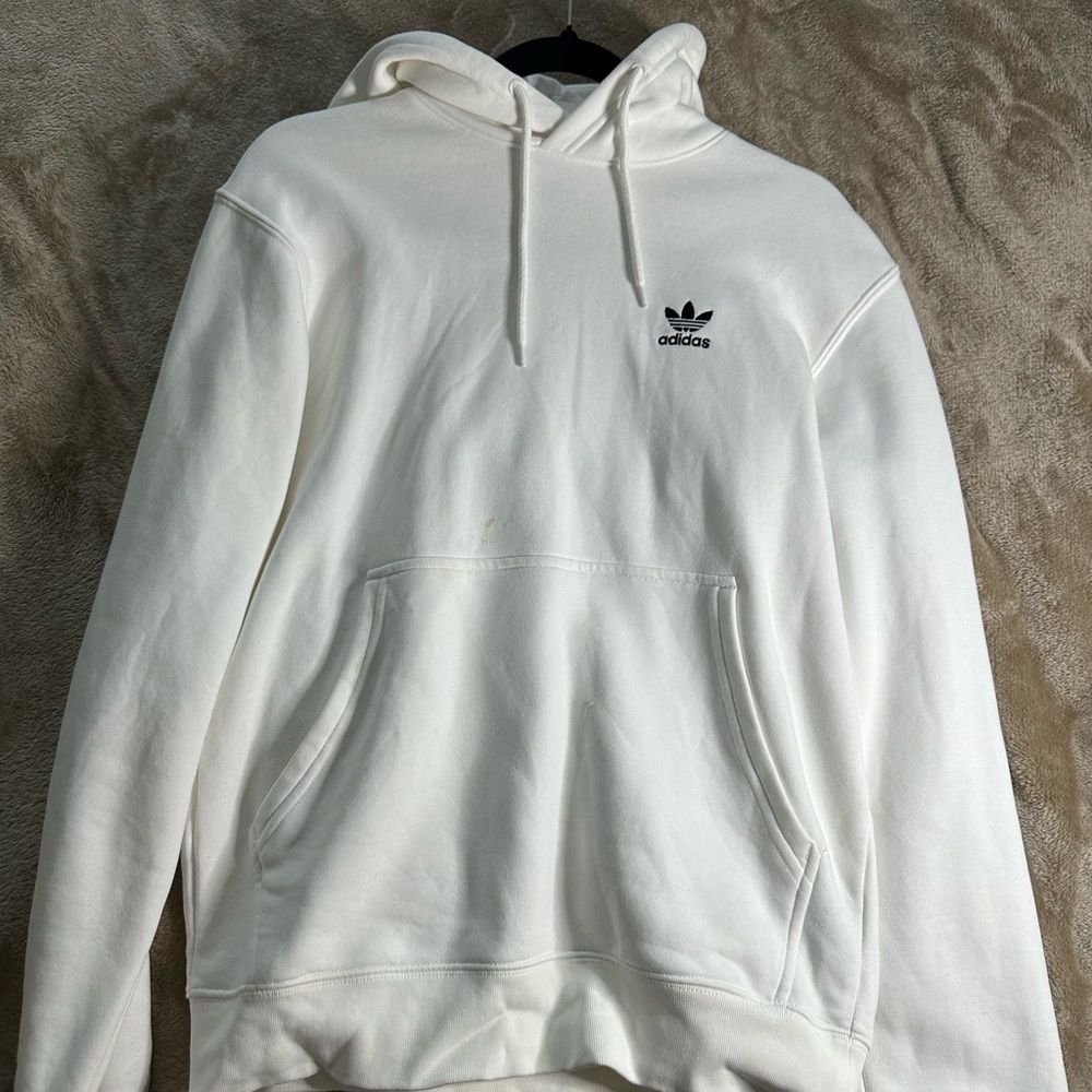 Adidas White Hoodie